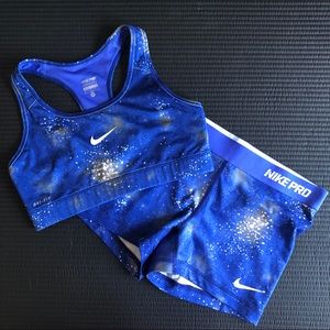 Nike Pro Galaxy Print Set
